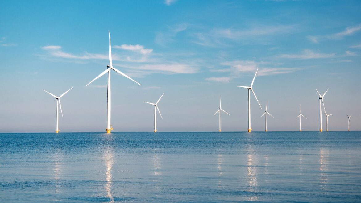 Offshore windfarm, Netherlands